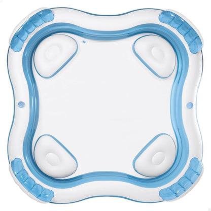 Swim Center Family Lounge Inflatable Pool, 90" X 90" X 26",(7.5 ft x 7.5 ft (26 inches height)
