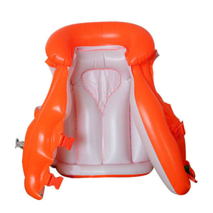 Red Deluxe Swim Vest For Kids 19.5 inches x 18.5 inches