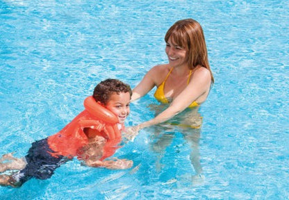 Red Deluxe Swim Vest For Kids 19.5 inches x 18.5 inches