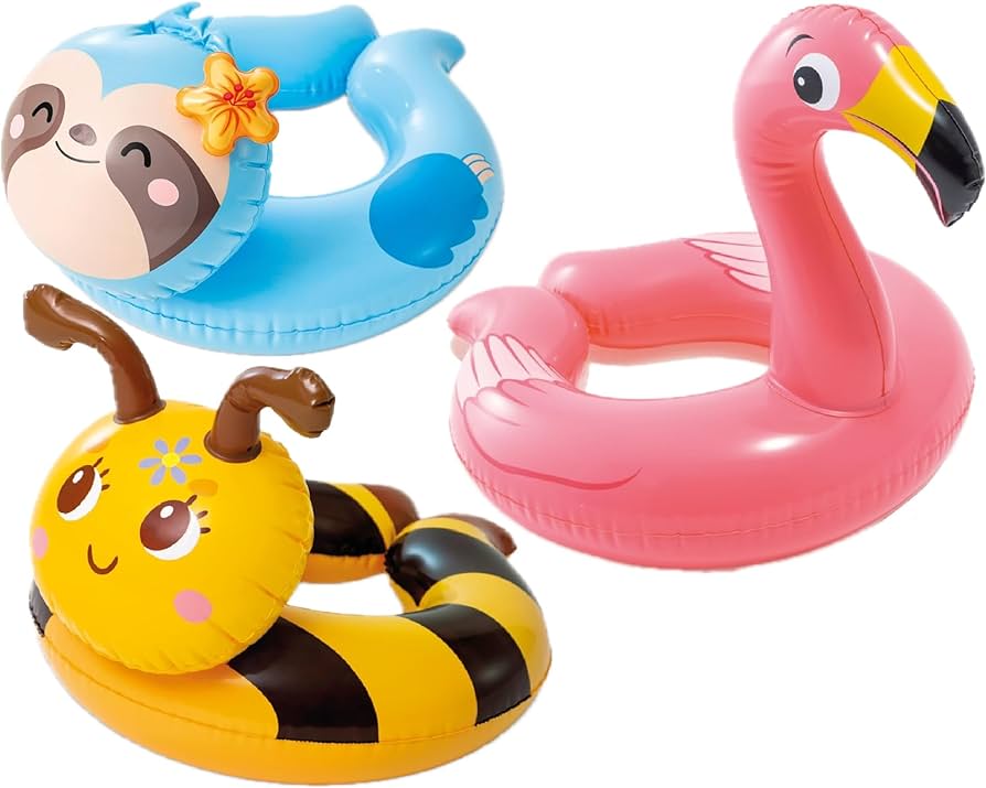Animal Split Swim Ring 30 inches x 21.5 inches