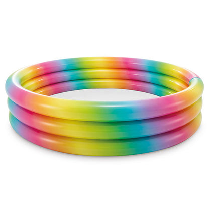 Rainbow kiddies swimming pool 66inche x 15inche (5.5 feet approx)intex