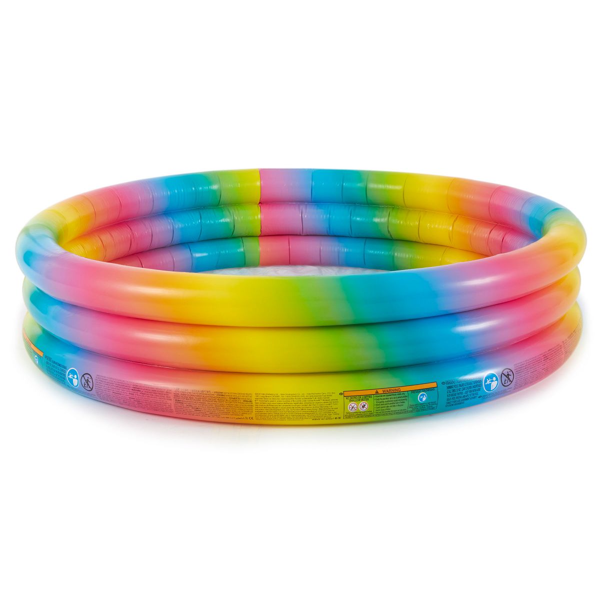 Rainbow kiddies swimming pool 66inche x 15inche (5.5 feet approx)intex