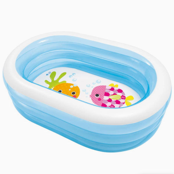 64 x 42 inches Inflatable Swimming Pool for Kids & Family 162x106x45 cm