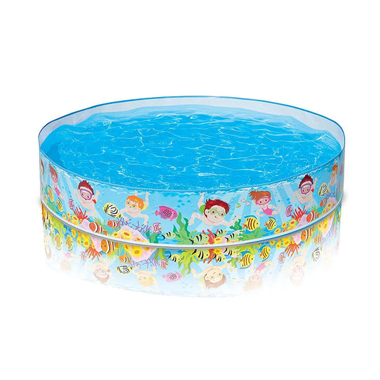 5 Feet Non-Inflatable Swimming Pool for Kids | No Air Pump Needed