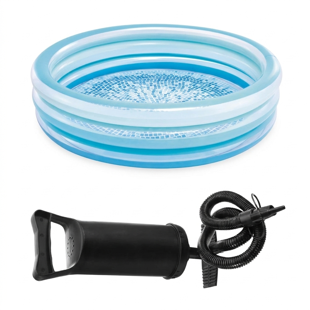 58X13 inches Blue bliss swimming pool  (5 feet approx) intex