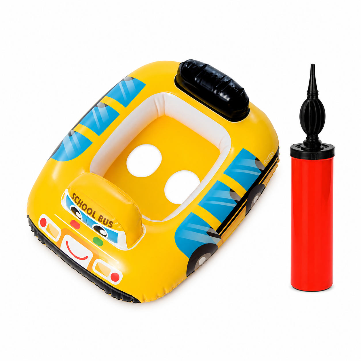 School Bus Ring Tube Water Play Centre Toy for Kids - 78 x 58 Cms