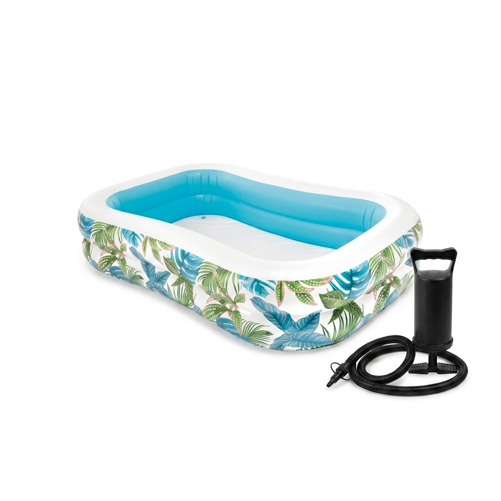 90 x 60 x 19 inches Tropical Swim Center Family Pool 7.5 feet