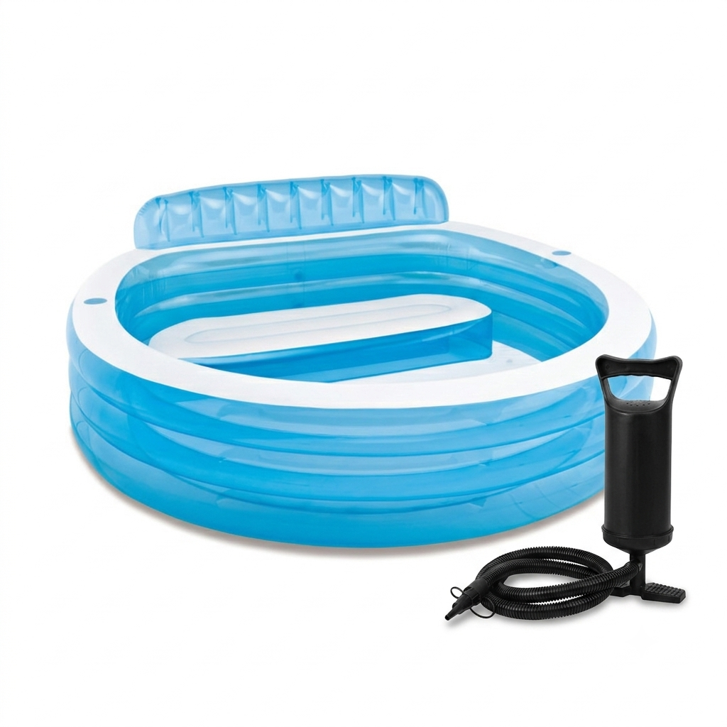 90 x 86 inches Family Lounge Pool 31 inches height