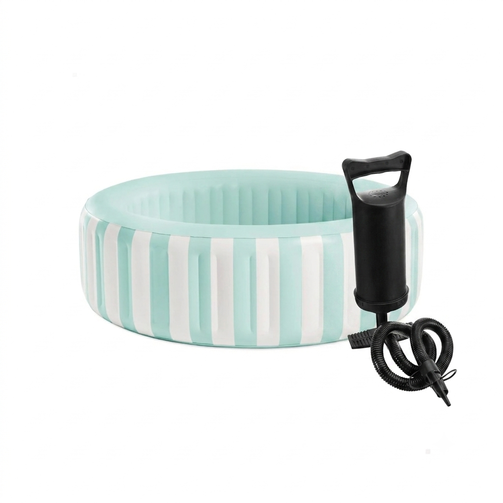 67x21 inches Coastal Luxe Inflatable Pool 21 inches height