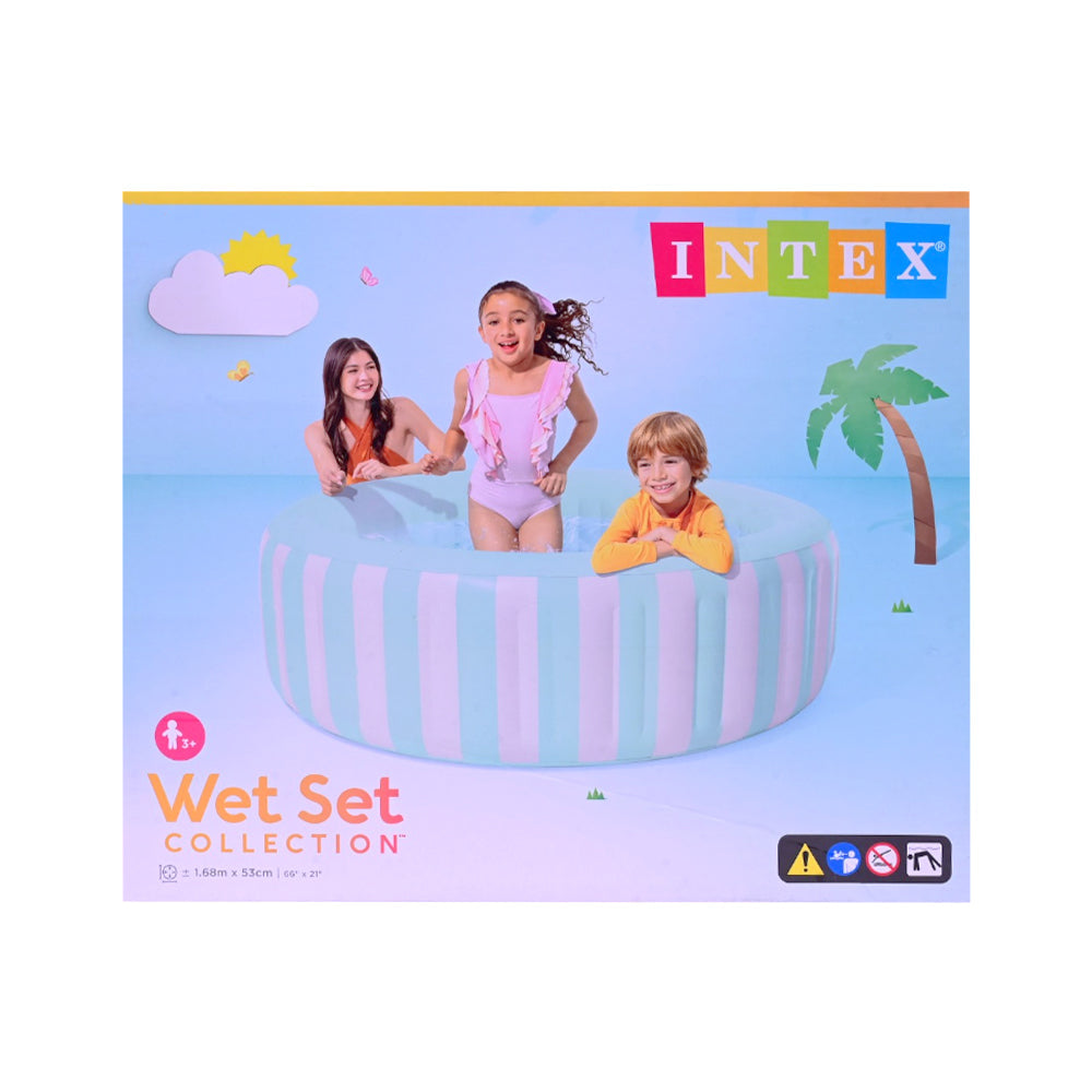 67x21 inches Coastal Luxe Inflatable Pool 21 inches height