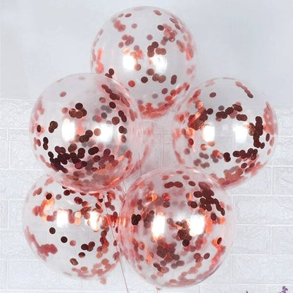 (Pack Of 20) Transparent Balloons Anniversary, Birthday, Baby Shower, Valentine Day Party Decoration
