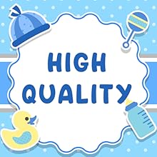 Premium Baby Boy Shower Decoration Kit - 5 Blue Foil Balloons & Star