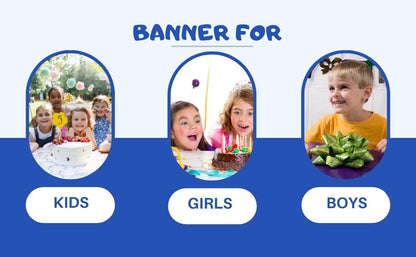 Magical Princess Elsa Birthday Party Decoration Kit - 38 Piece Girls' Set