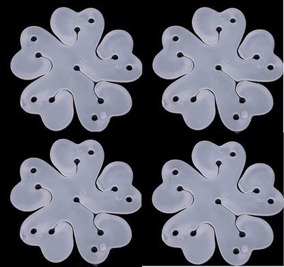 Reusable Portable Flower Shape Balloon Clips Holder for Event Decorations