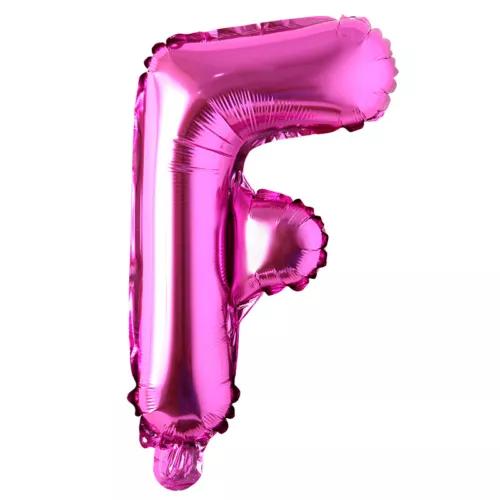 Customized alphabet foil balloons in Pink color