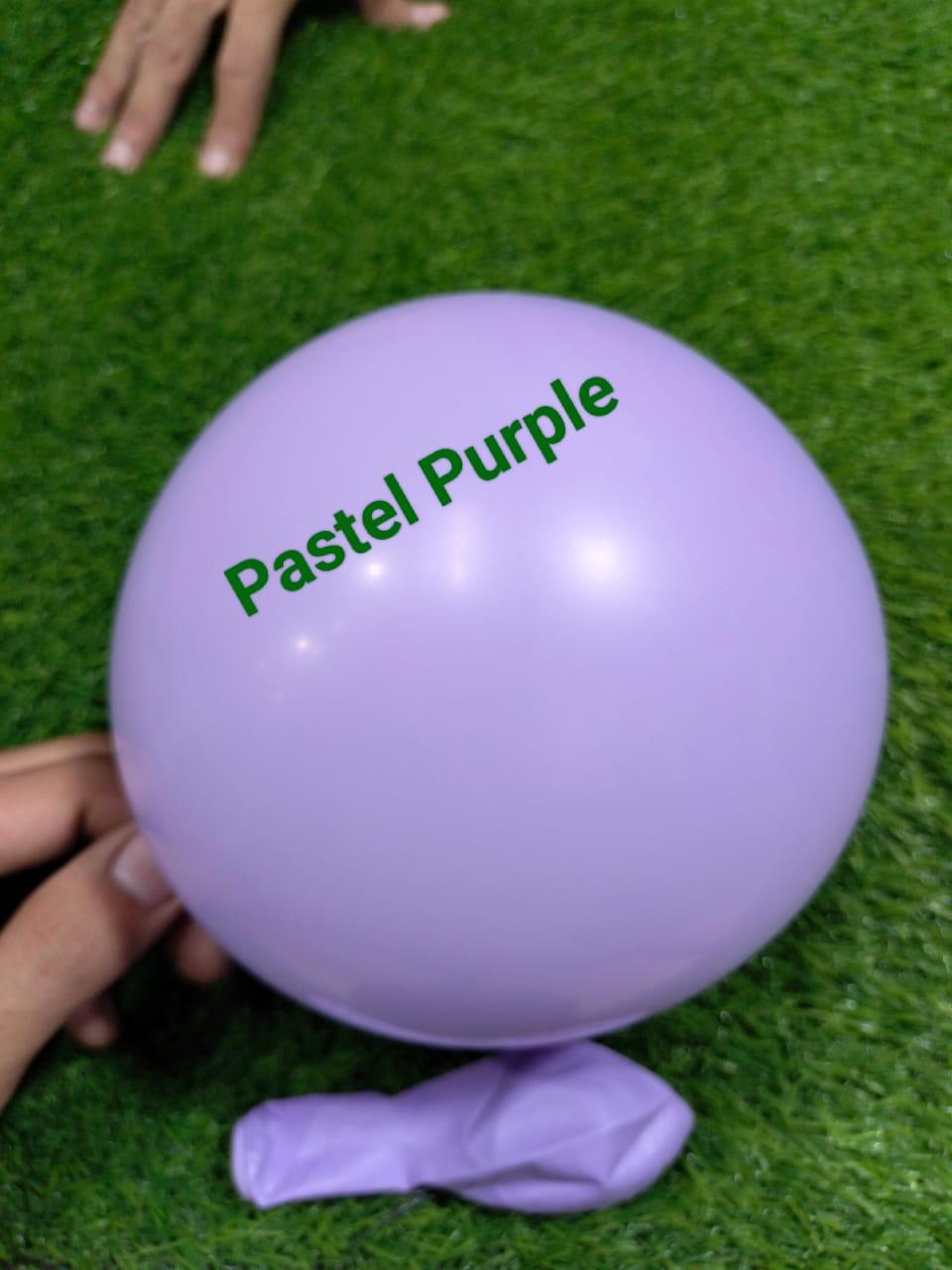 Pastel Latex Balloons 10 Inches (Pack of 50) Multi and single color