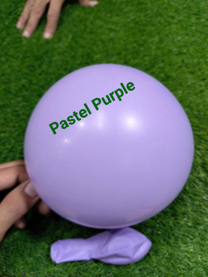 Pastel Latex Balloons 10 Inches (Pack of 50) Multi and single color