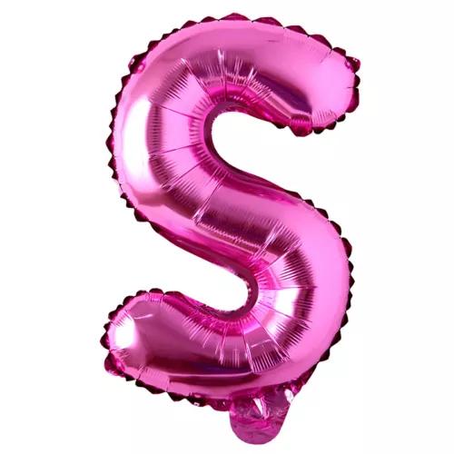 Customized alphabet foil balloons in Pink color