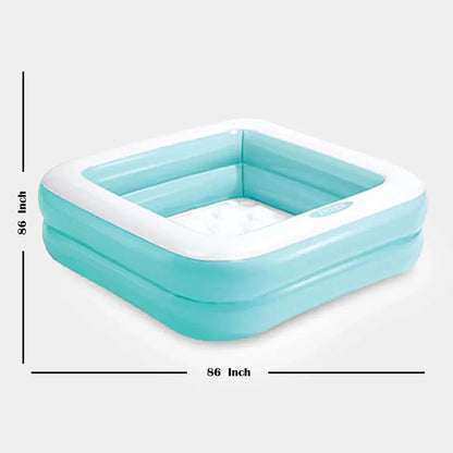 36 x 36 inches Inflatable Pool – 3 x 3 feet Soft Square Kids Bath Tub