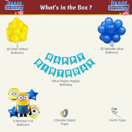 Minion Theme set pack of 68 pcs set