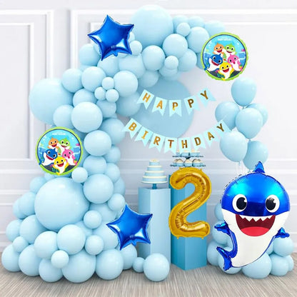 Baby Shark Theme 109\110 pcs pack set with pump