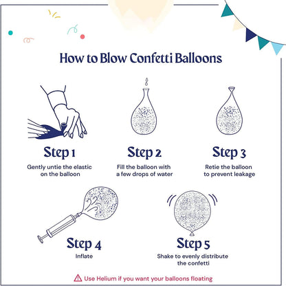 Birthday Balloon Decoration Kit – 69-Piece Set