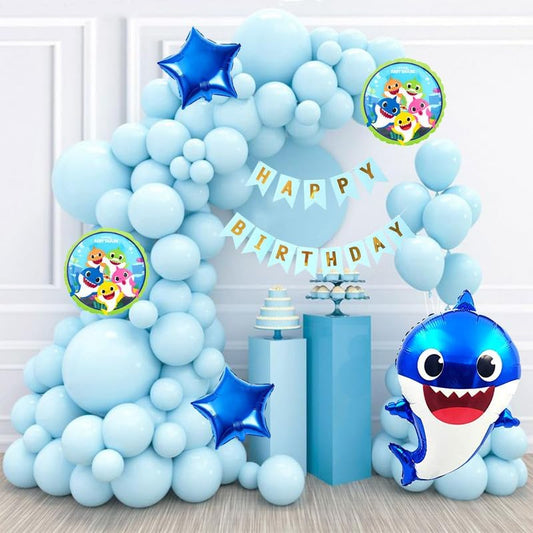 Baby Shark Theme 109\110 pcs pack set with pump