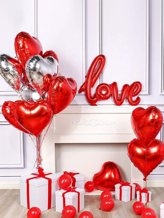 Romantic valentine's day decor 19 pcs pack set